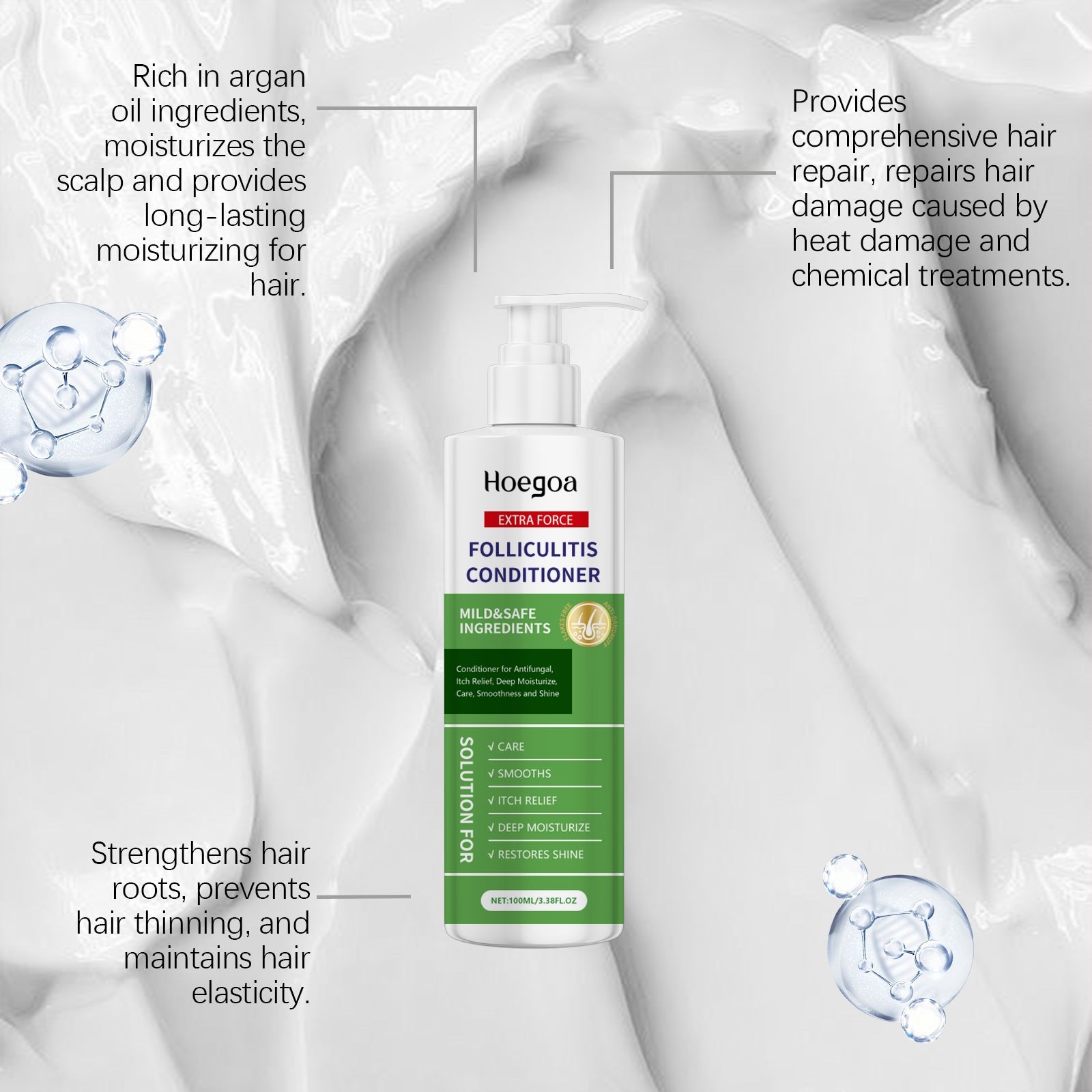 Hair Care Conditioner Scalp Root Care Care Nourishes Hair Follicles Hair Shine Conditioner