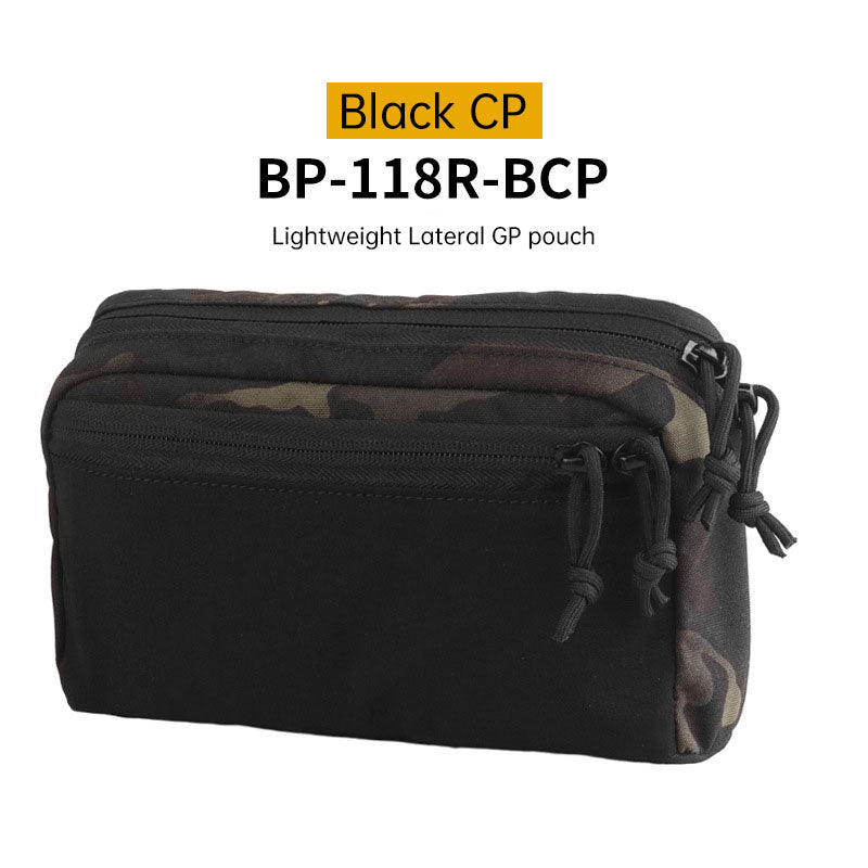 WoSportT Lightweight Horizontal GP Bag Molle Storage Bag Accessory Multifunctional Equipment Sundry Tool Bag