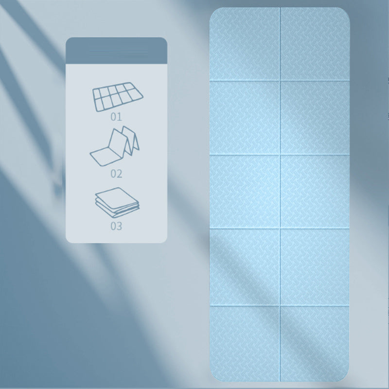 Folding yoga mat outdoor yoga mat