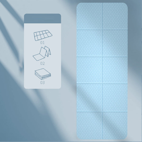 Folding yoga mat outdoor yoga mat