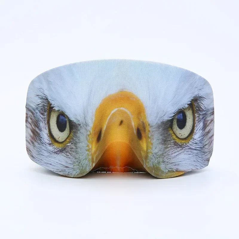 Ski Goggle Cover Scratch-Proof Snowboarding Goggles Protector Stretchy Skiing Eyewear Covers Snow Sport Glasses Protective Gear