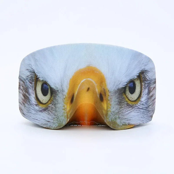 Ski Goggle Cover Scratch-Proof Snowboarding Goggles Protector Stretchy Skiing Eyewear Covers Snow Sport Glasses Protective Gear