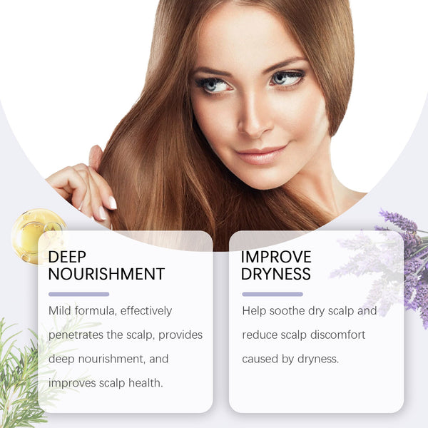 Plant Extract Blend Hair Care Essential Oil Nourishes Scalp, Shampooing, Nourishing Hair, Moisturizing And Smoothing Hair Care Essence