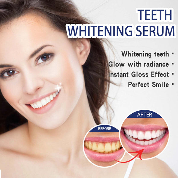 Teeth Whitening Serum, Remove Stains Yellow Dirt Deep Cleaning Whitening Essence