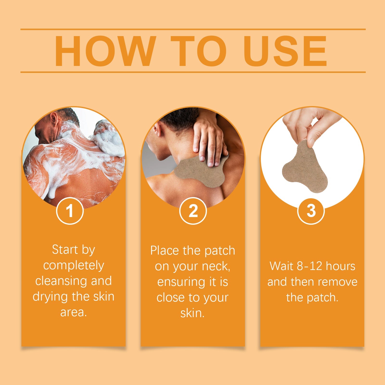 Cervical Pain Relief Patch, Relieve Back Lumbar Shoulder Joint Pain Body Care Patch