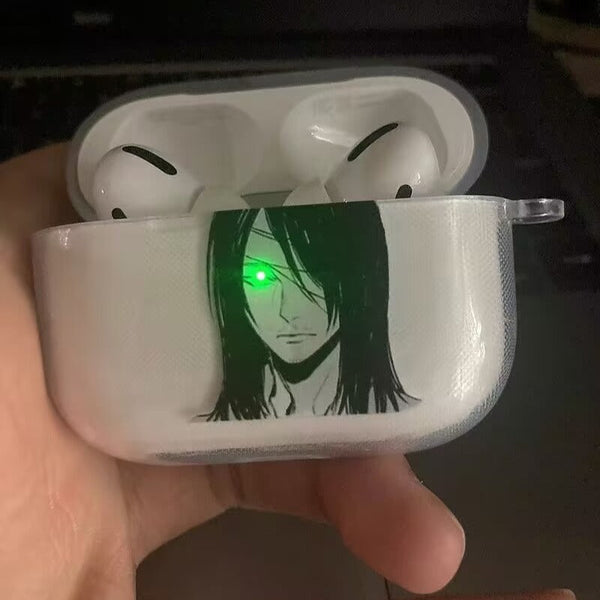 Attack on Titan adult Eren suitable for airpodspro2 protective cover Apple 3 Bluetooth headset set animation