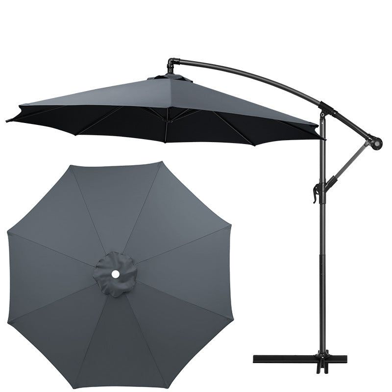 Outdoor sun umbrella advertising umbrella circular courtyard garden outdoor Roman umbrella banana umbrella