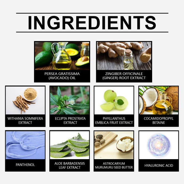 Herbal Hair Care Shampoo Gently Cleanses Scalp And Improves Frizzy Hair Care Shampoo