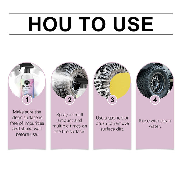 Heavy Duty Wheel Cleaner Wheel Hub Decontamination Anti-Aging Dust Foam Cleaning Agent