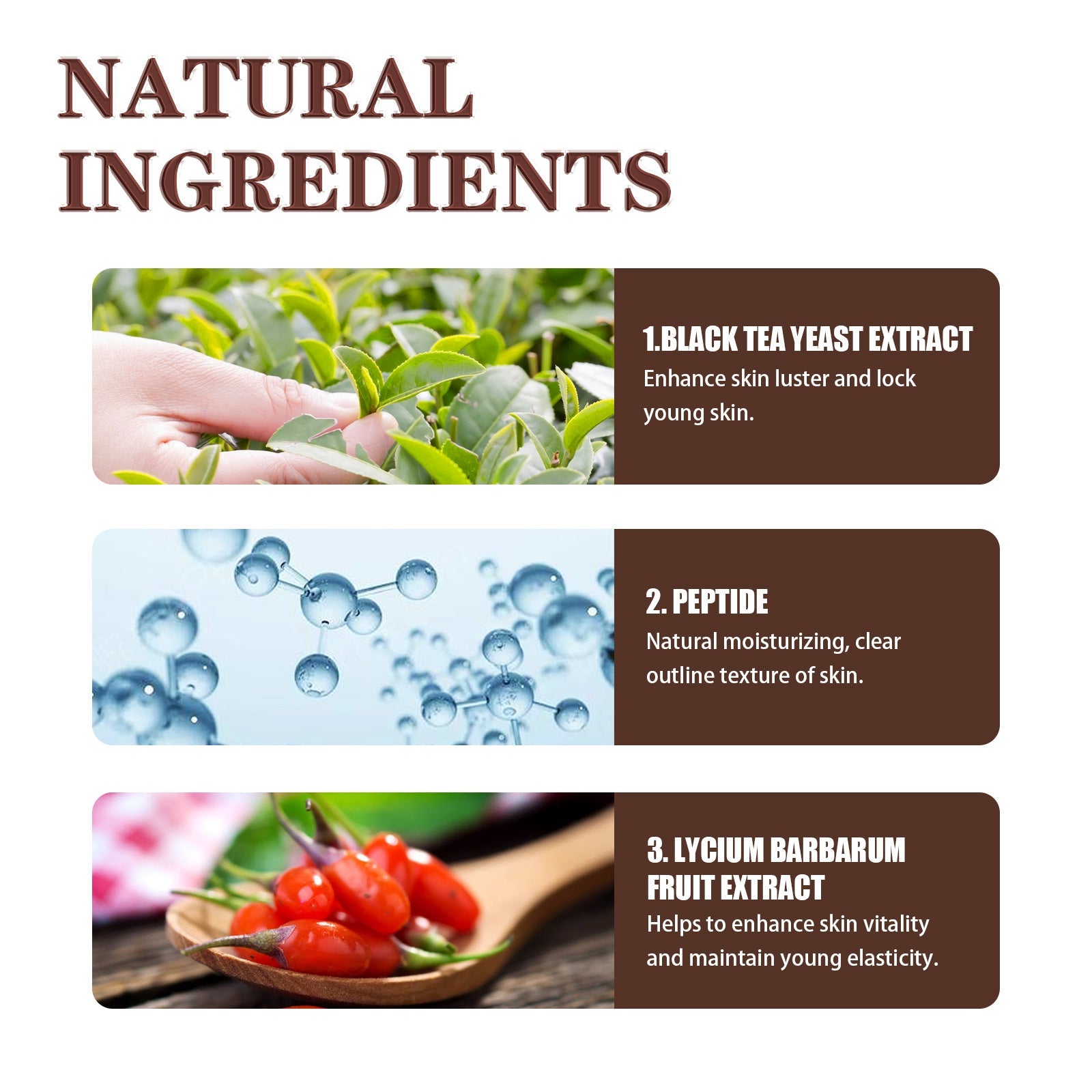 Black Tea Firming Moulding Face Cream, Moisturizing Softening Skin Firming Shrinking Pore Face Cream