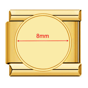 DIY Personalized Photo Picture Frame Making Titanium Steel Watch Band Chain Fashion Splicing Modular Bracelet