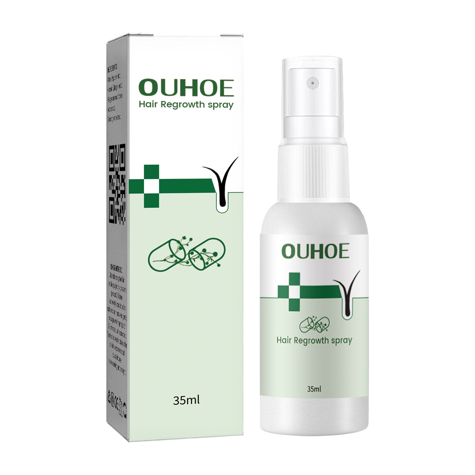 Hair Growth Spray, Thickening Preventing Loss And Repairing Hair Follicle Damage Dry And Frizzy Hair Spray