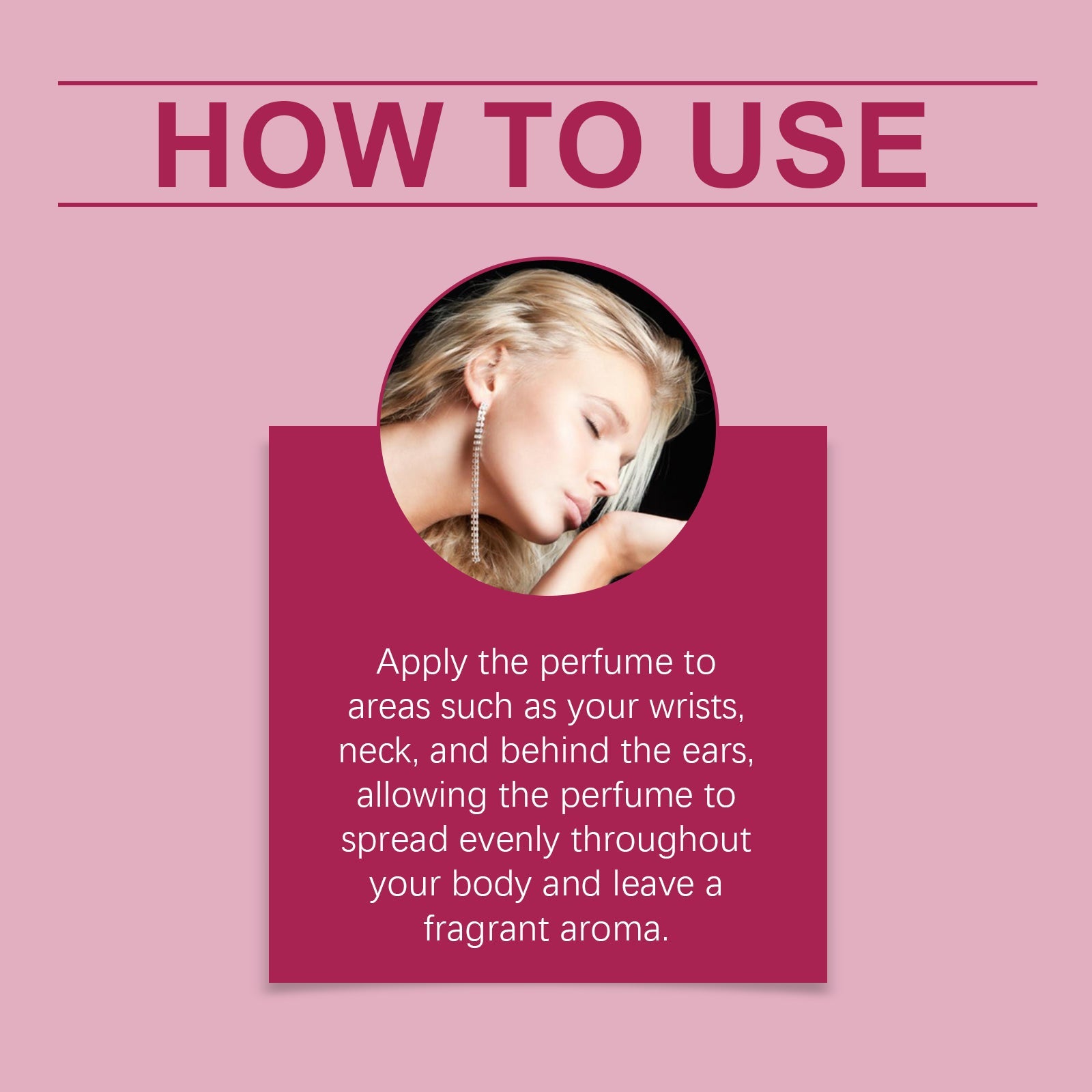 Women's Roll-On Perfume Rose Wrist And Neck With Fragrance Portable Portable Fresh Niche Fragrance Perfume