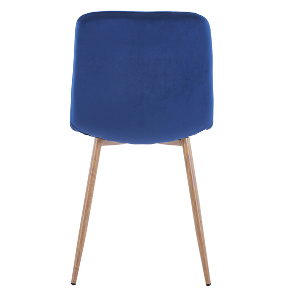 Dining Chair 4PCS（BLUE）Modern style New technology Suitable for restaurants cafes taverns