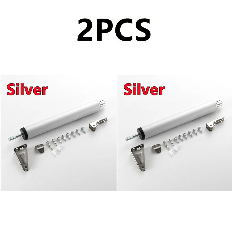 Gas Spring Automatic Door Closer 90 Degrees Within The Positioning Stop Mute Soft Closing Device Adjustable Buffer Force