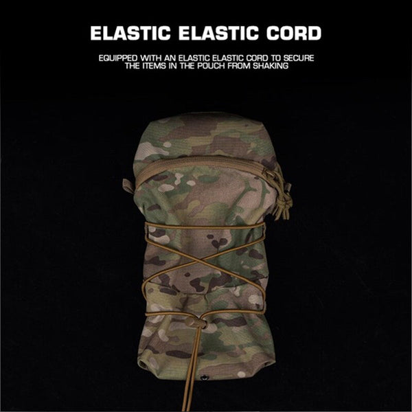 Tactical MOLLE Cylindrical Bag, 1.5L, for FCPC & GP Backpacks.