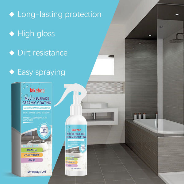 Home Ceramic Coating Spray Interior Tile Cleaning And Polishing Remove Wax Dirt Refurbishing Spray