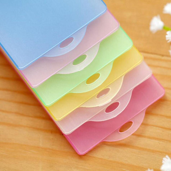 5pcs Waterproof PVC Card Holder Credit Student Transparent ID Cards Passport Business Bancaire Bank Card Cardholder