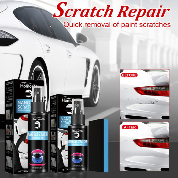 Scratch Repair Spray, Automotive Scratch Reconditioning Cleaning Repair Maintenance Brightening Care Paint Spray