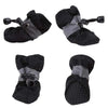 New 4pcs Pet Dog Shoes Anti-slip Rain Snow Boot Thick Warm For  Small Cats Dogs Puppy Dog Socks Booties
