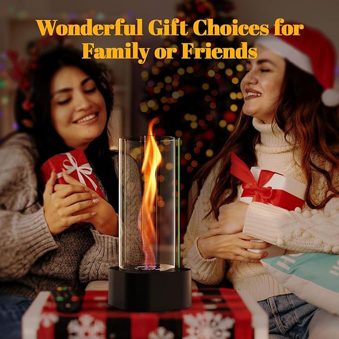 Firepot True Fire Alcohol Fireplace Whirlwind Stove Heating Stove Indoor and Outdoor Villa Atmosphere Decoration Desktop Decoration