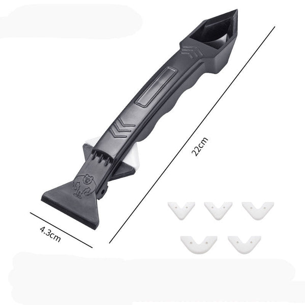 Glass Glue Shovel Gluer Beauty Seam Cleaning Tool Trimming Metal Scraper To Remove Silicone Scraper Scraper Gluer