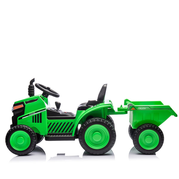12V children ride the electric tractor 