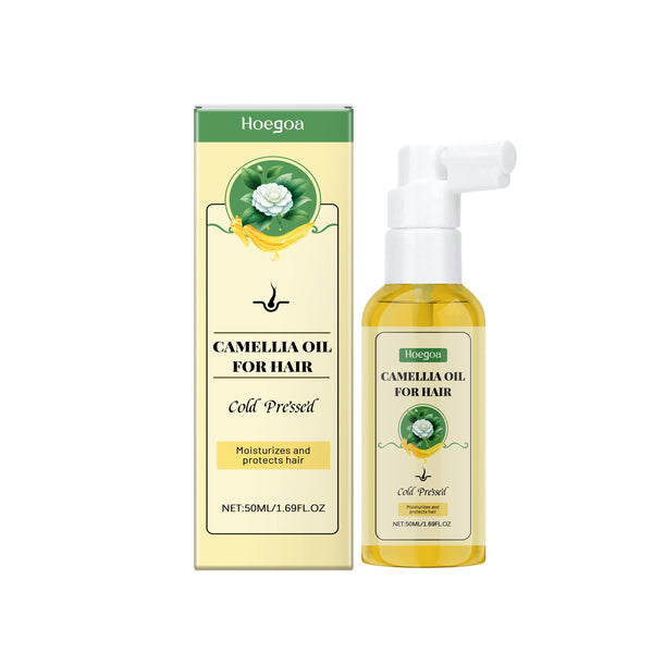 Nourishing Hair Care Tea Oil Spray Herbal Extraction Camellia Seed Oil Repair Dry And Smooth Hair Treatment