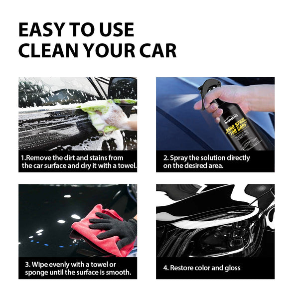 Car Coating Spray Car Paint Brightening Refurbished Dust Cleaning Oil Maintenance Coating Agent