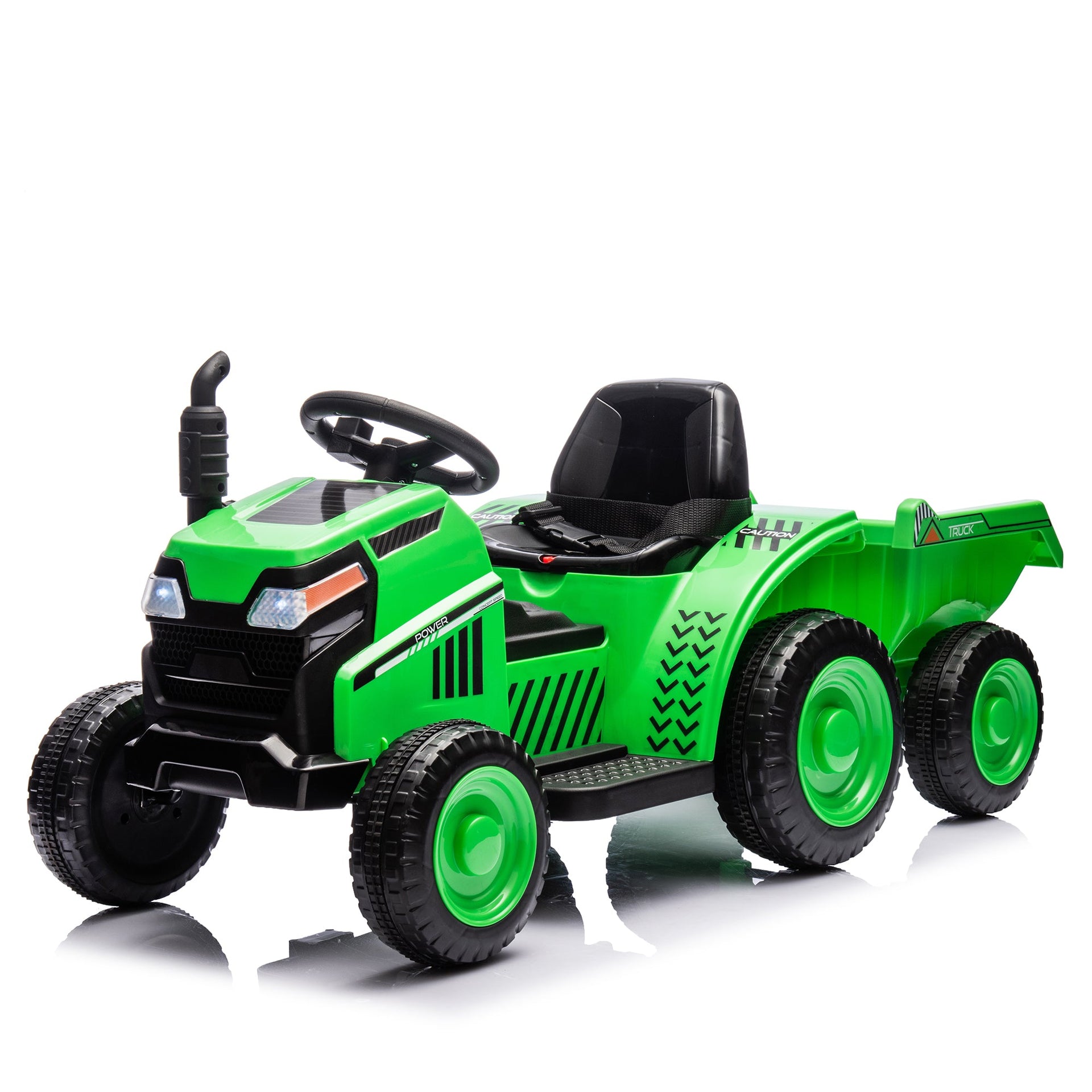 12V children ride the electric tractor 