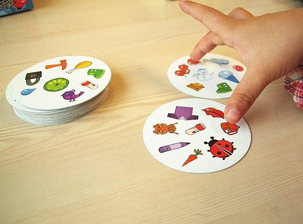 Spot It Dobble Find It Board Game for Children Funny with Family Gathering Good Paper Quality Card Game
