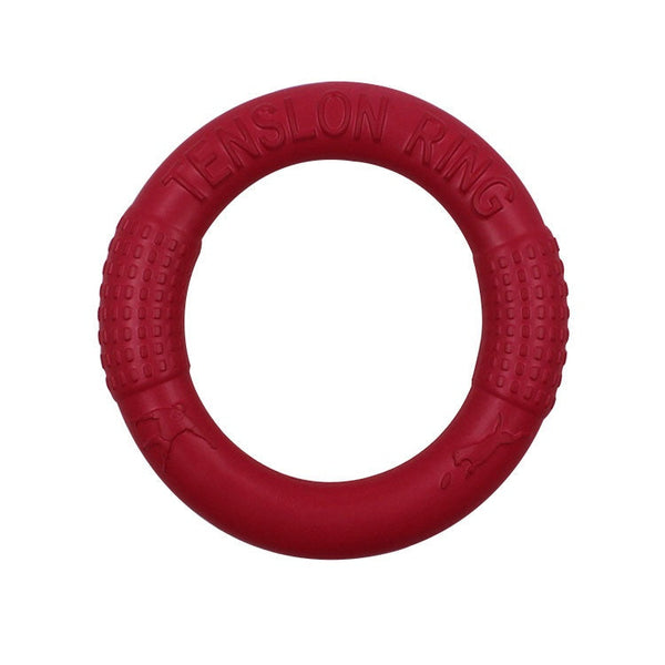 EVA Pet Tug Ring Wholesale Dog Flying Disc Foam Chew-Resistant Training Toy Outdoor Frisbee Toy for Dogs