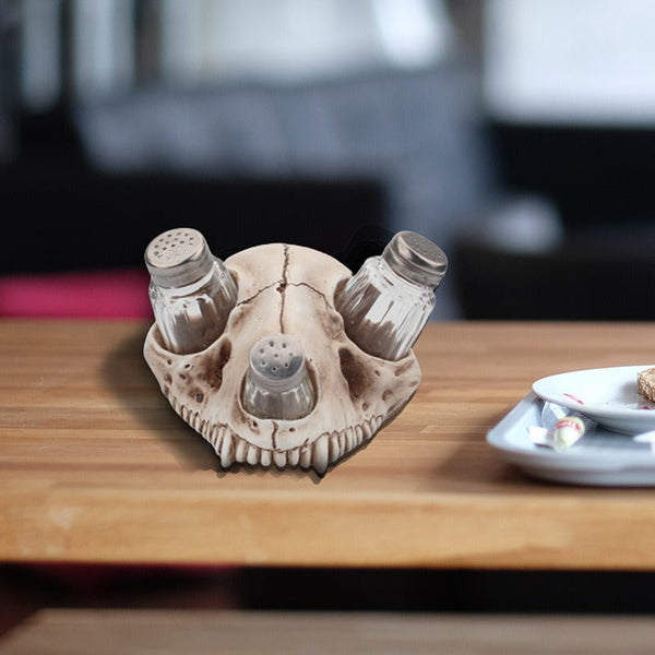 Cat Bone Base Seasoning Bottle Set Household Combination Glass Seasoning Jar Kitchen Storage Bottle