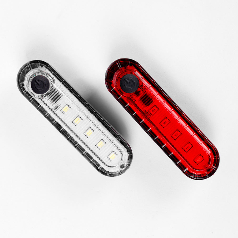 Bicycle riding equipment USB bicycle charging tail lights night riding warning lights