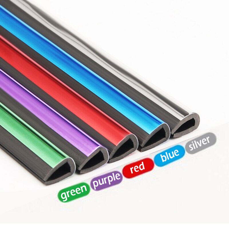 10pcs/lot Car-styling Plating Air Outlet Trim Strip Interior Air Vent Grille Switch Rim Trim Outlet Decoration Strip DIY