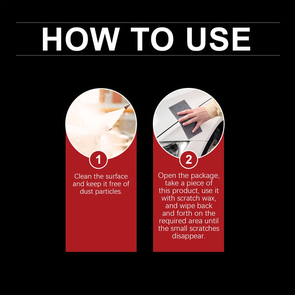 Car Scratch Remover Cloth, Car Scratch Repair Cloth Quick Scratch Repair Convenient Cloth