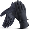 Outdoor warm cold windproof riding gloves touch screen windproof and anti-skid women's velvet full finger gloves