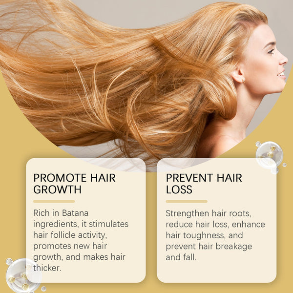 Hair Conditioner Spray, Batana Herbal Essence Strengthens Hair, Moisturizes Hair And Softens Hair Spray