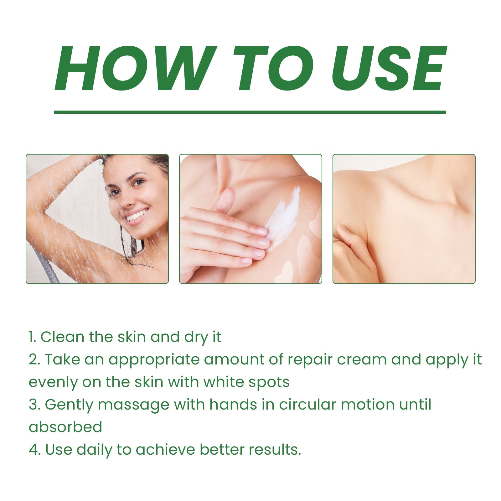 White Spot Repair Cream Skin White Spot Melanin Repair Even Skin Tone Topical Care Cream