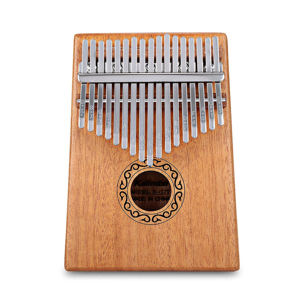 B - 17T 17 Keys Kalimba Thumb Piano Mahogany Body Musical Instrument