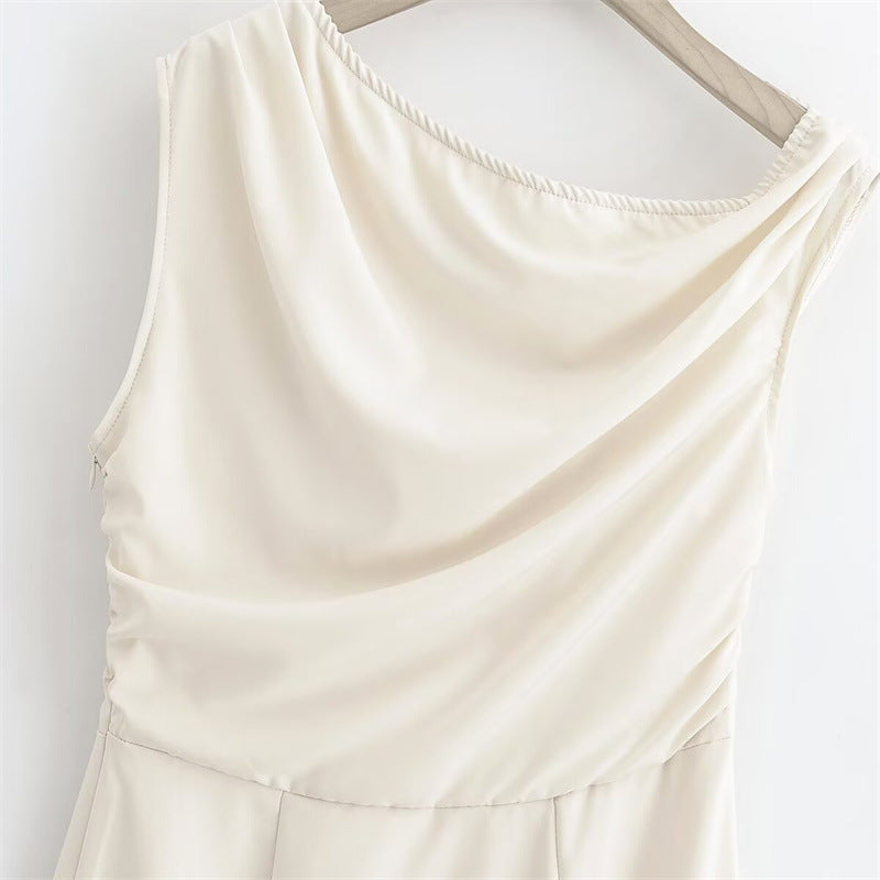 Fashionable and Sexy Off-the-Shoulder Waist-Cinching Bodycon Dress for Women