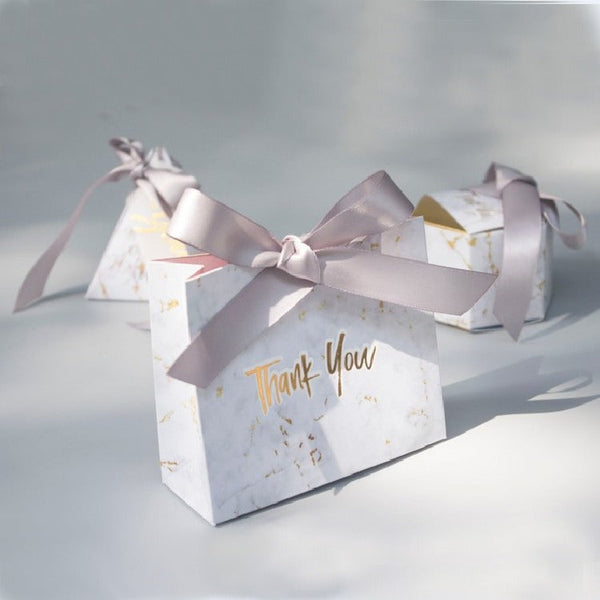 1PCS Marbled creative European style wedding sugar box wedding sugar bag wedding sugar box gift box bag paper bag