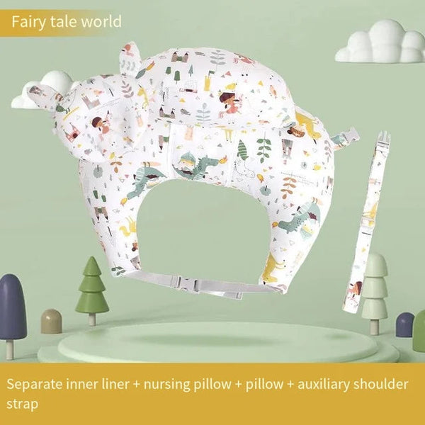 Newborns Moms Breastfeeding Pillow Nursing Pillow Multifunctional for Breastfeeding and Waist Support Ideal 2024