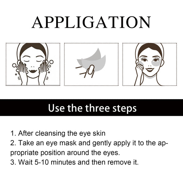 Strawberry Gel Patch Reduces Fine Lines Under Eyes, Bags Under Eyes, Dark Circles, Firming Eyes, Anti-Wrinkle Moisturizing Eye Patch