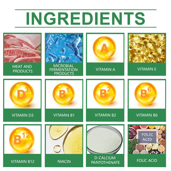 Pet Cat Multivitamin Tablets, Cats Supplement Vitamin Micronutrient Nutritional Supplements