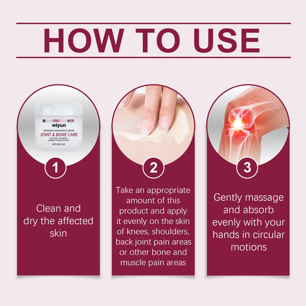 Joint Pain Relief Cream Relieves Knee, Shoulder, Neck And Back Muscle Pain Discomfort Body Care Cream