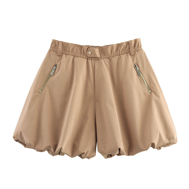 Summer new fashionable and versatile balloon version casual shorts