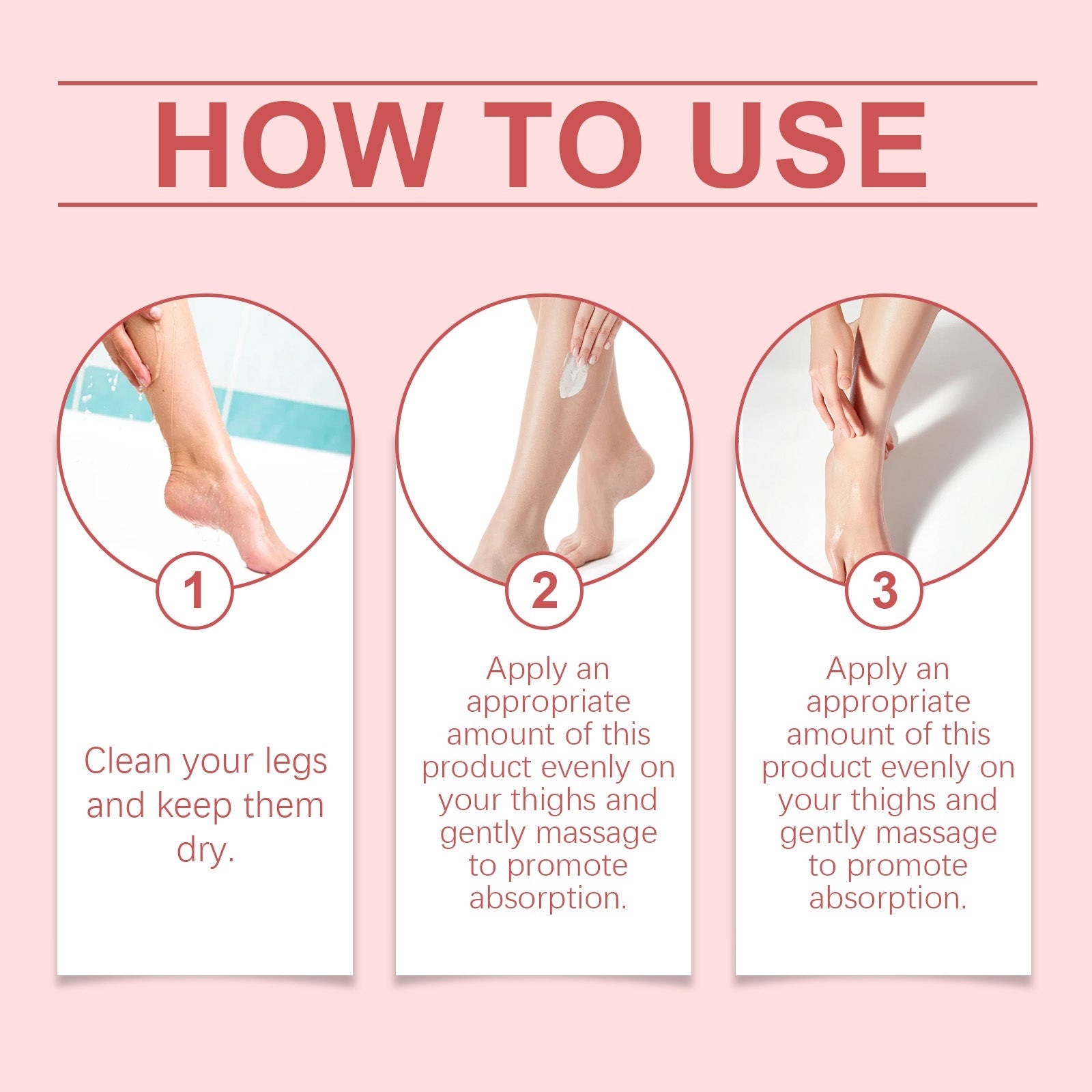 Herbal Leg Care Cream, Pamper And Massage Leg Skin To Relieve Leg Discomfort Daily Care Cream