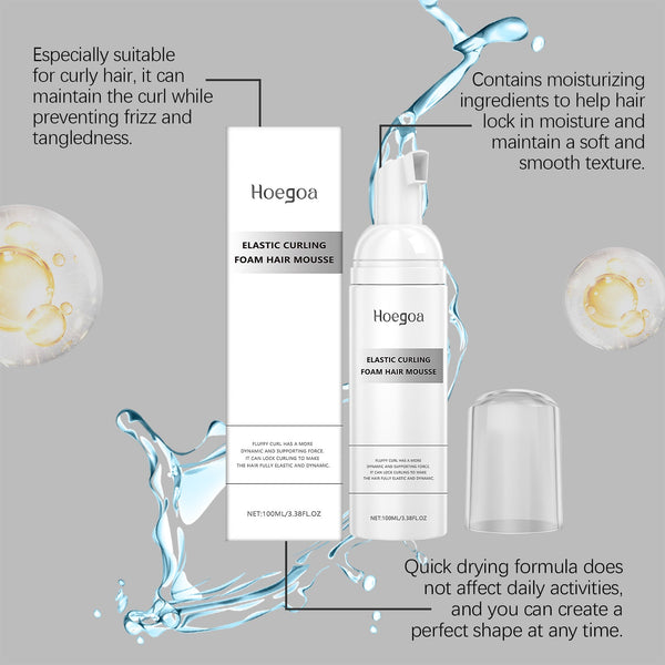 Hair Styling Mousse Refreshing Oil Removal Oil Control Light Volume Protection Refreshing Fluffy Hair Gel