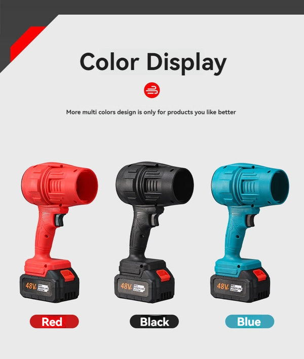 Rechargeable Air Blower Big Tree Industrial Portable Power Tools DIY Excellent for Home Garden Use